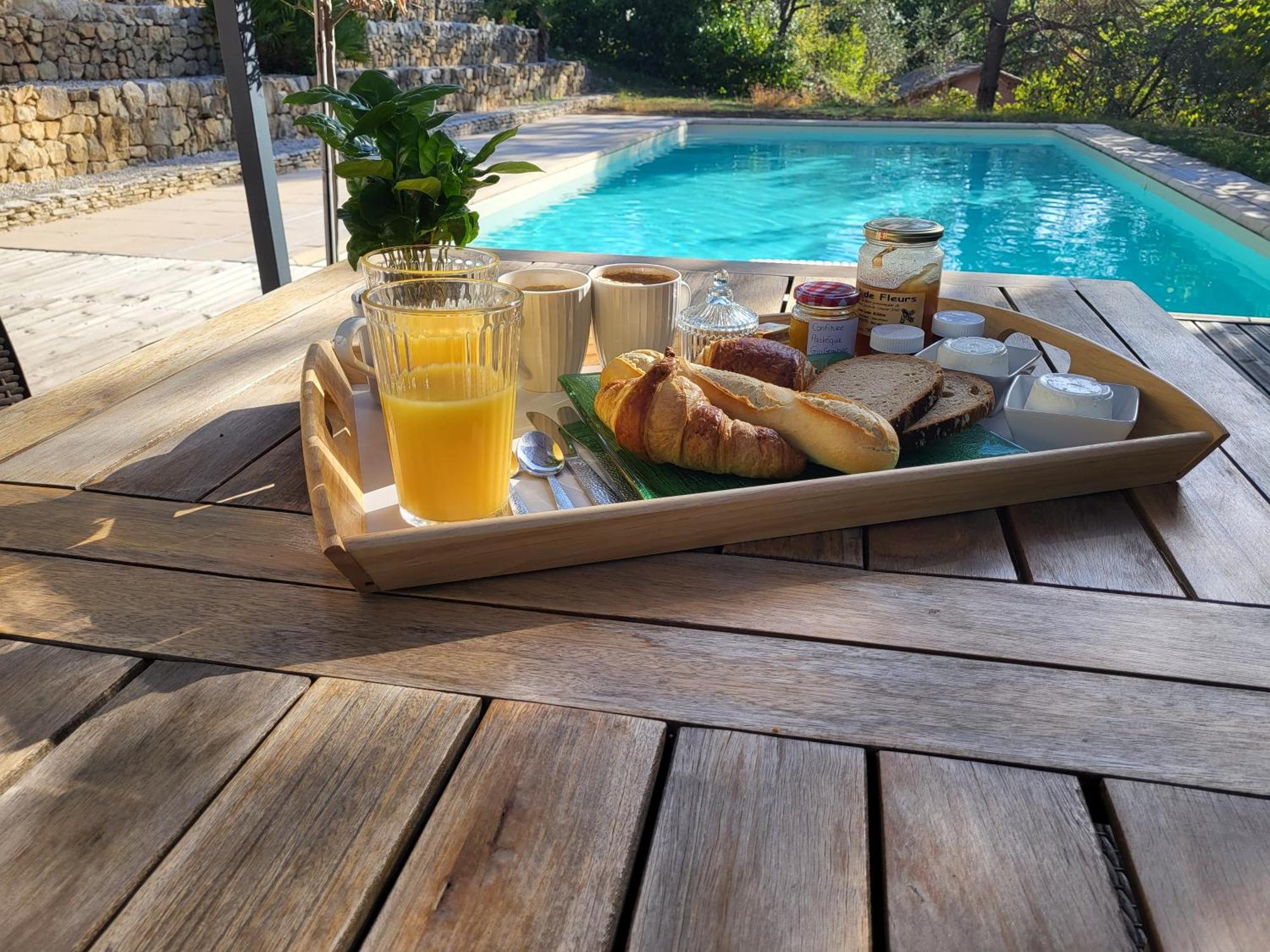 Lou Mas Del Ranc Bed and Breakfast Roquesteron Buitenkant foto